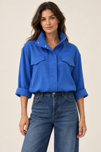 JAMIE JACKET - BLUE