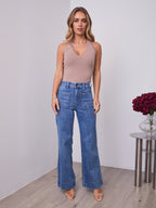 FITZROY JEAN - MEDIUM BLUE