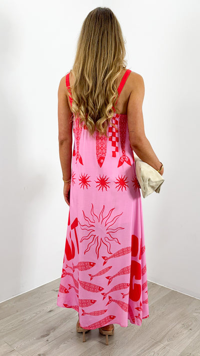 ON THE COAST MAXI - PINK