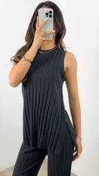 HYATT KNIT SET - CHARCOAL
