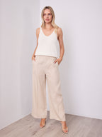 BAKER LINEN PANT - BEIGE