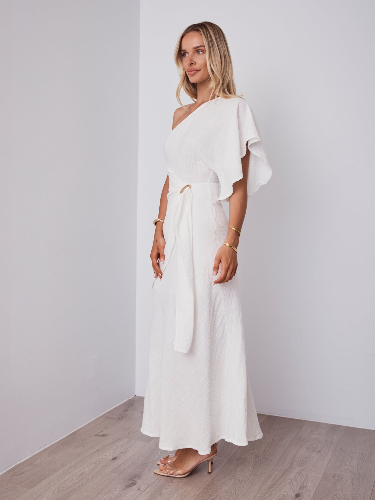 EMILIA DRESS - WHITE