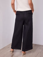 BAKER LINEN PANT - BLACK