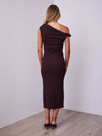 PIA DRESS - CHOCOLATE