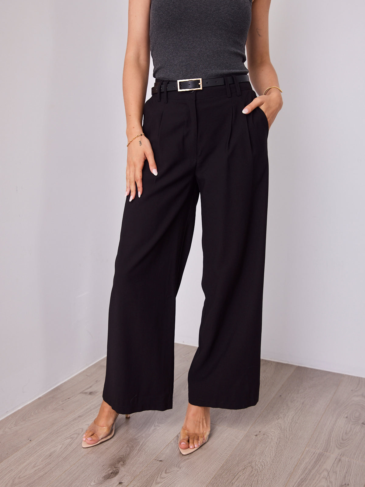 JOSEPH PANT - BLACK