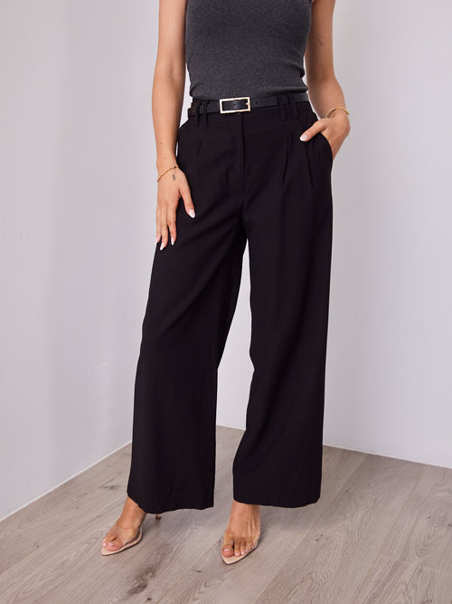 JOSEPH PANT - BLACK