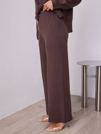 DELTA KNIT PANT - ESPRESSO