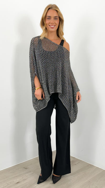 BENITA TOP - BLACK