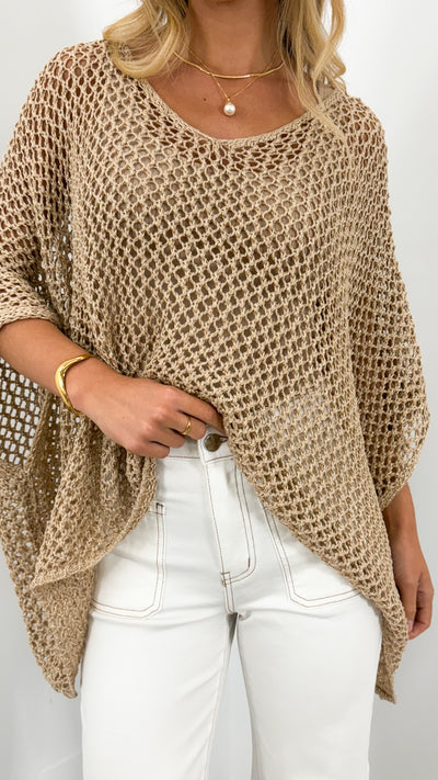 BENITA TOP - GOLD