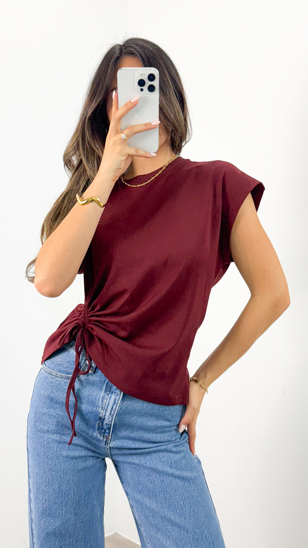 ELISHA TEE - WINE