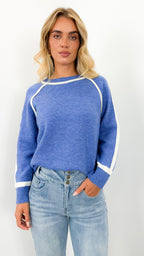 NAOMI KNIT - BLUE