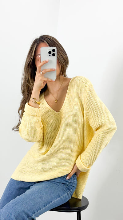 TIANA KNIT - YELLOW