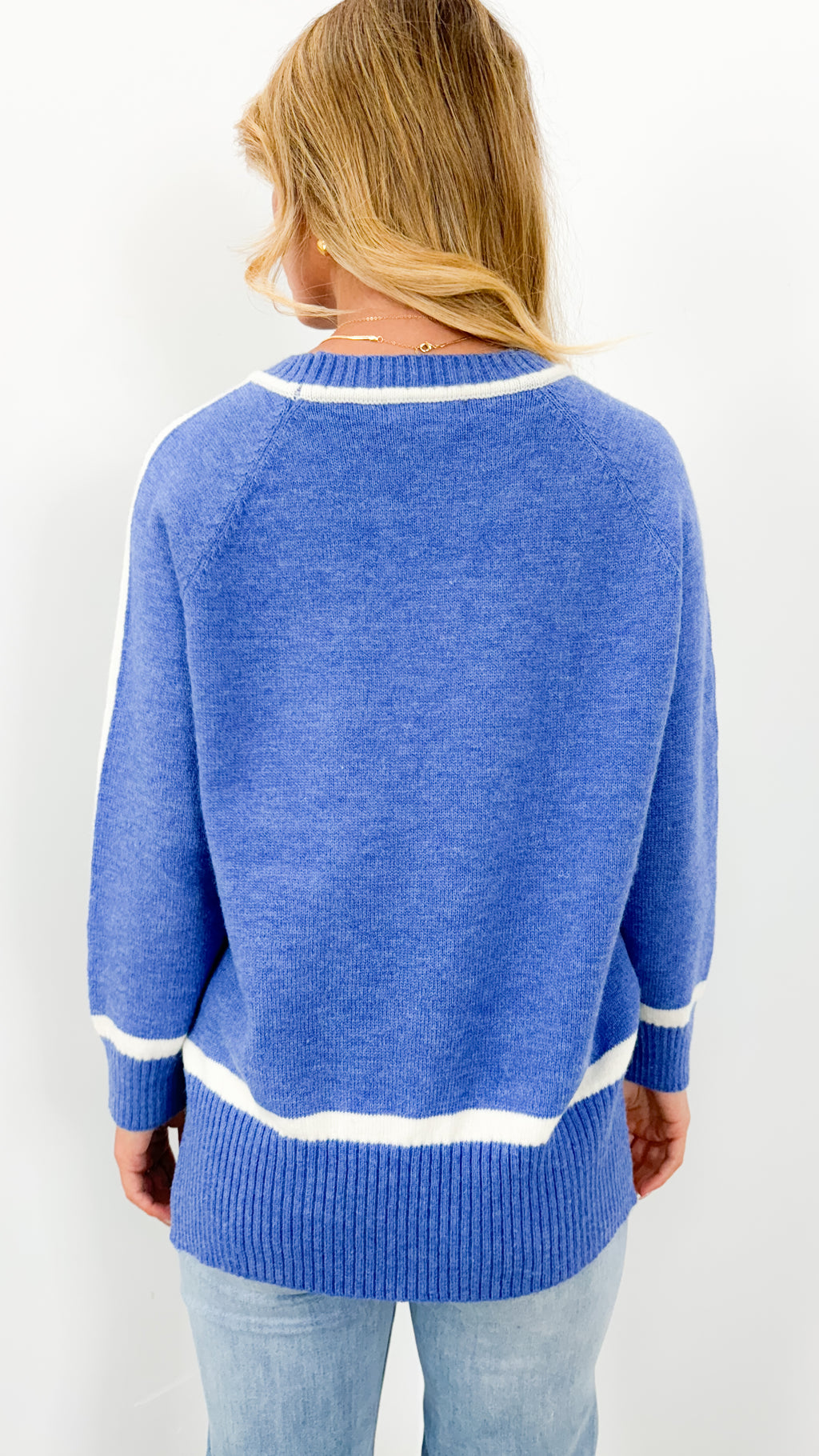 NAOMI KNIT - BLUE