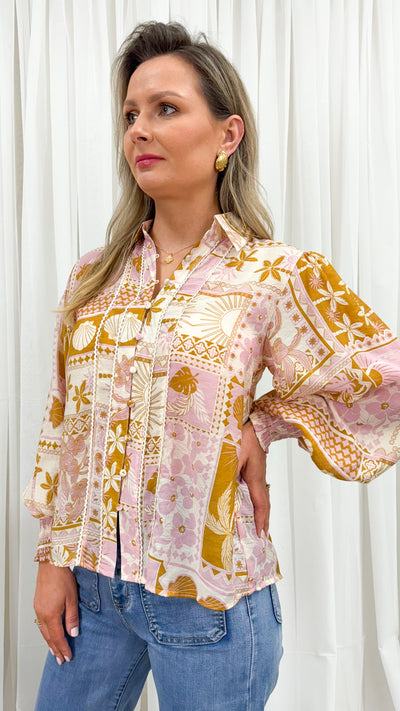 EMME BLOUSE - PINK