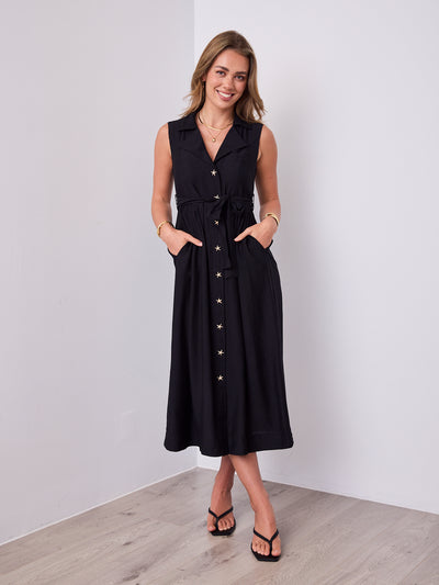 SORELLE DRESS - BLACK