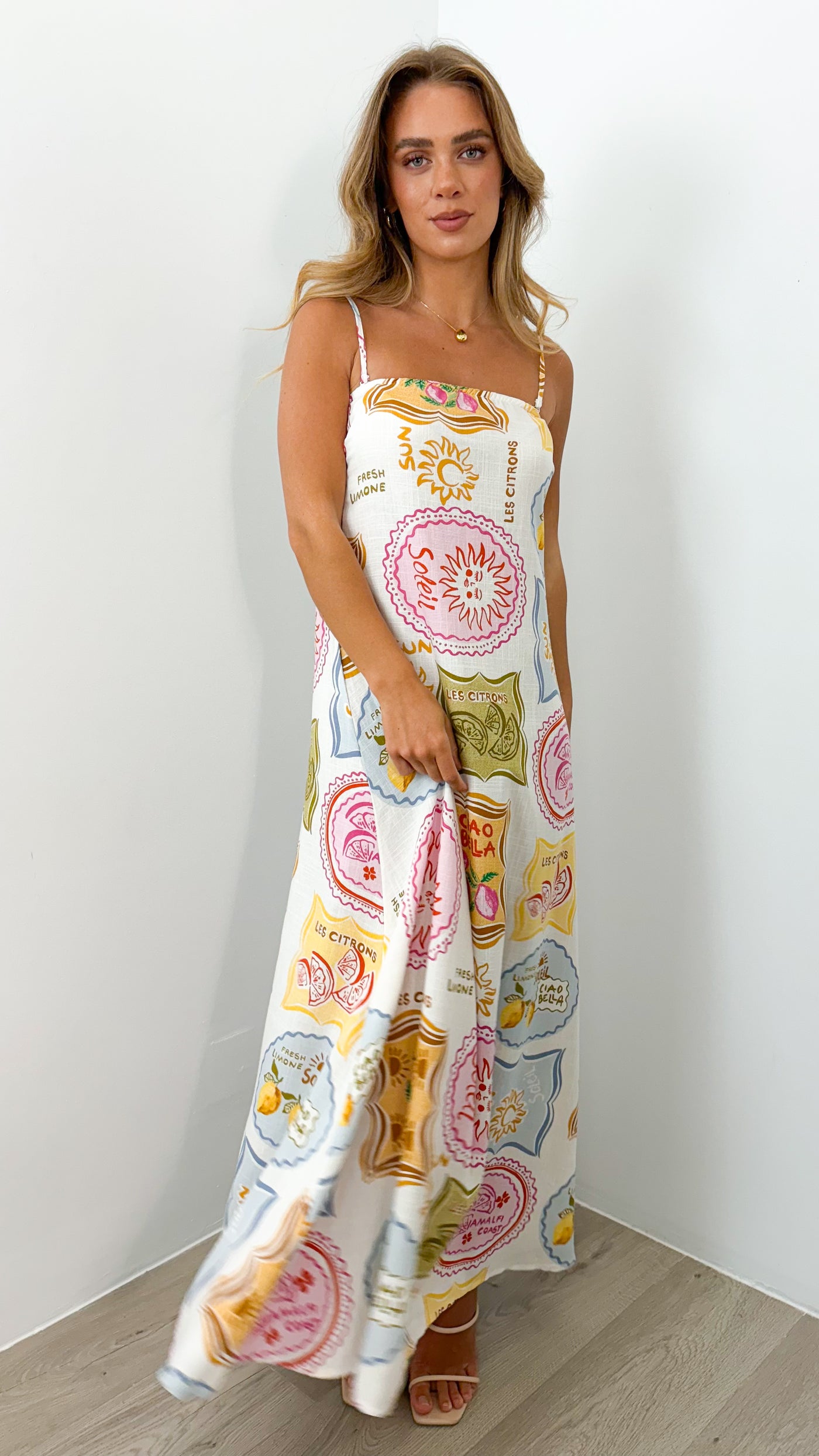 AMALFI DRESS - PRINT