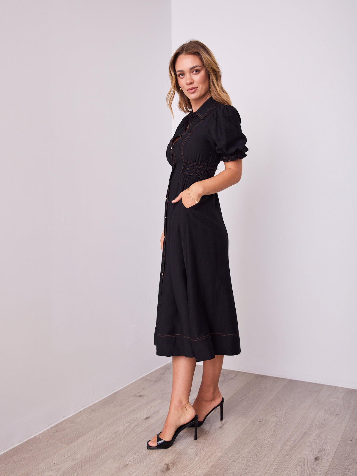 MARCIA DRESS - BLACK