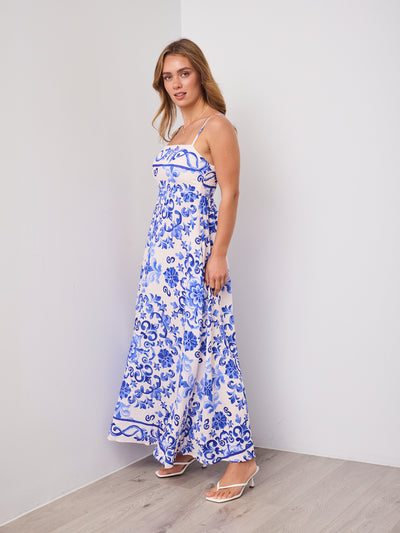 DOLCE MAXI DRESS - BLUE