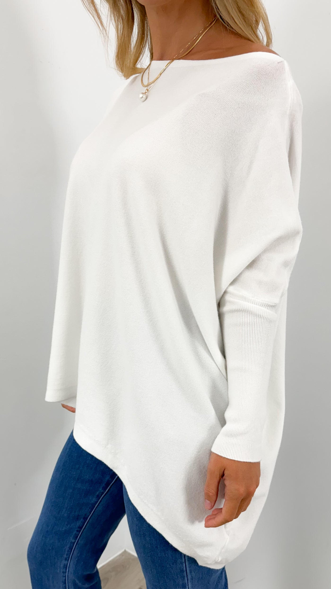 TESSA KNIT - WHITE