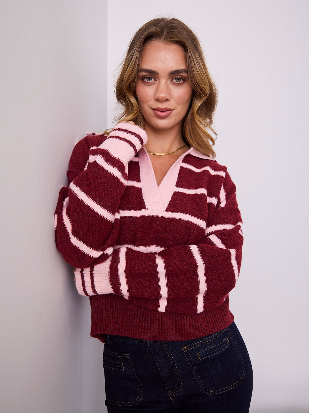PEPPA KNIT - MERLOT