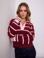 PEPPA KNIT - MERLOT