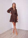 ANNABELLE DRESS - CHOCOLATE
