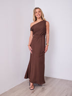 ANGIE DRESS - CHOCOLATE