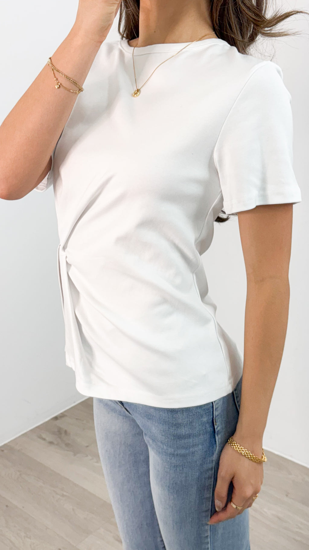 ELKIE TEE - WHITE
