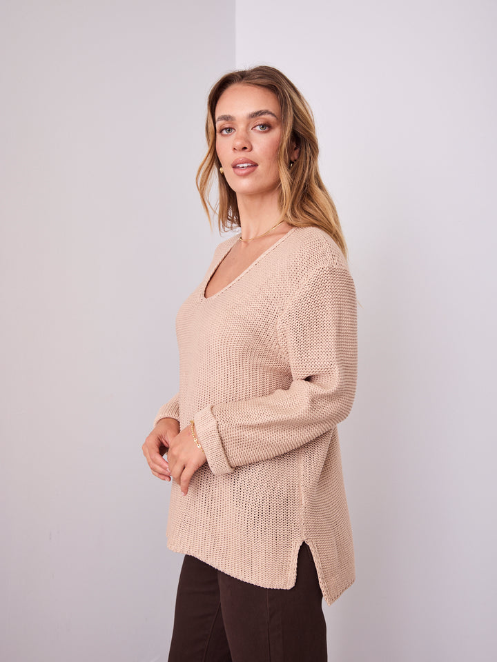TIANA KNIT - MOCHA