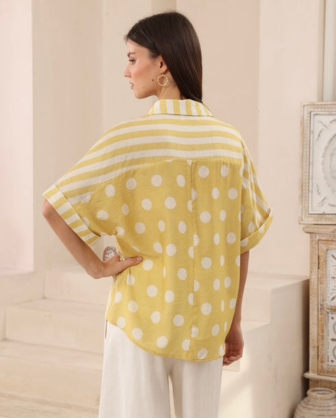 ANIA SHIRT - YELLOW