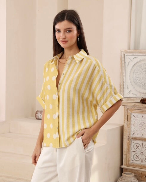 ANIA SHIRT - YELLOW