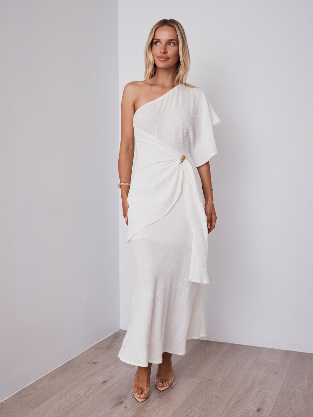 EMILIA DRESS - WHITE