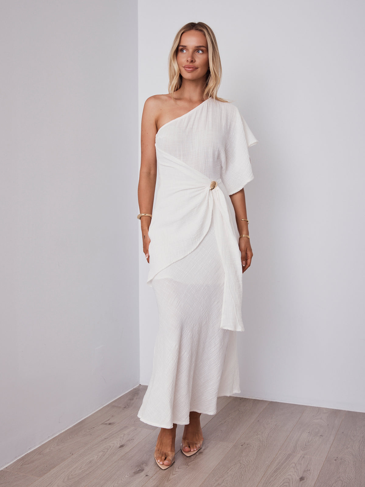EMILIA DRESS - WHITE