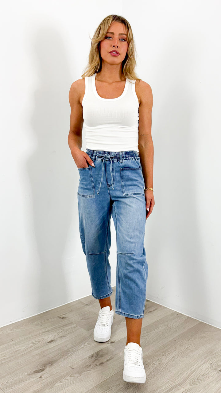 JASON JOGGERS - DENIM