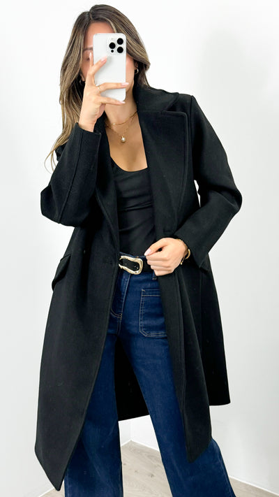 ARABELLA COAT - BLACK
