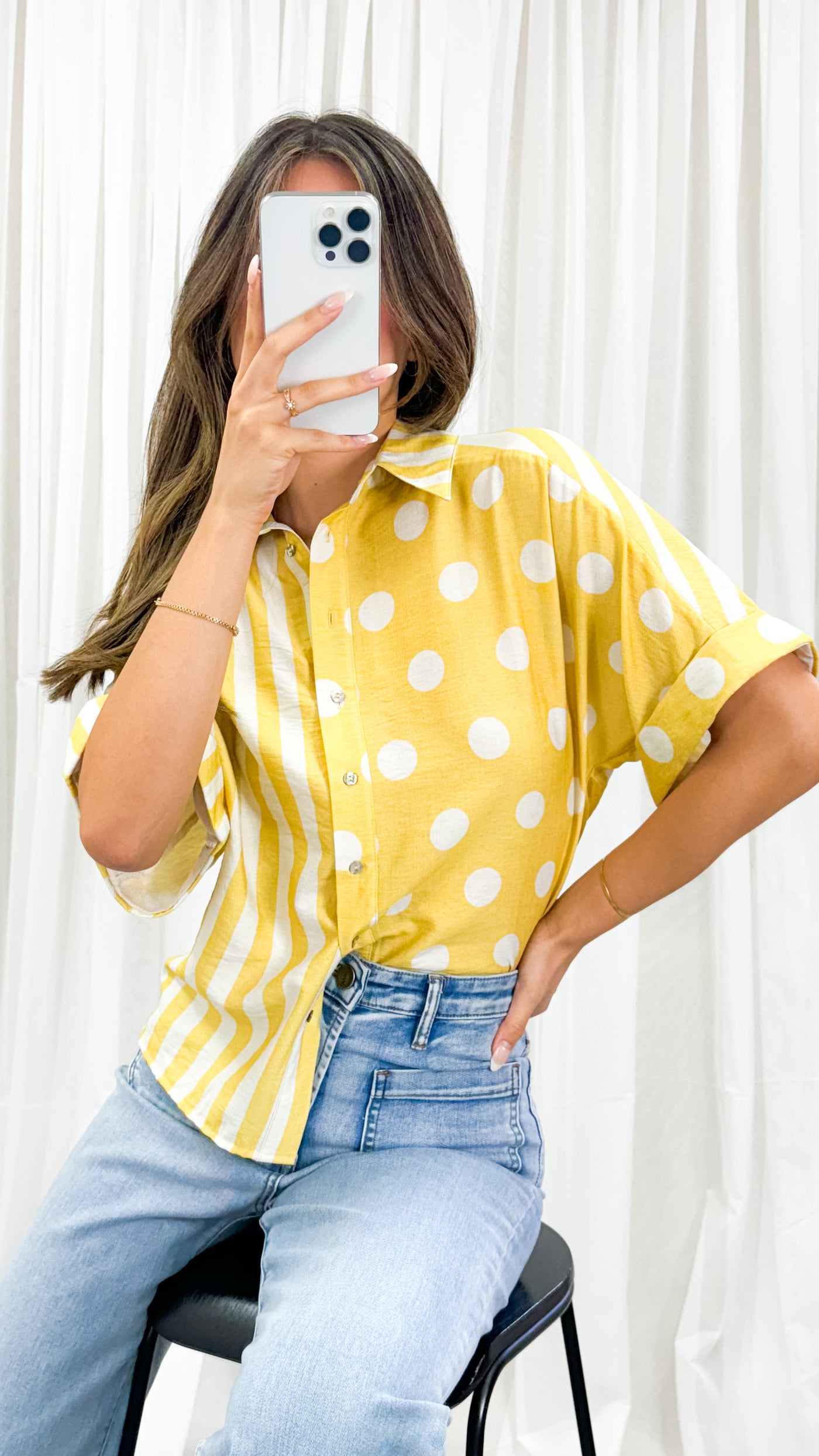 ANIA SHIRT - YELLOW