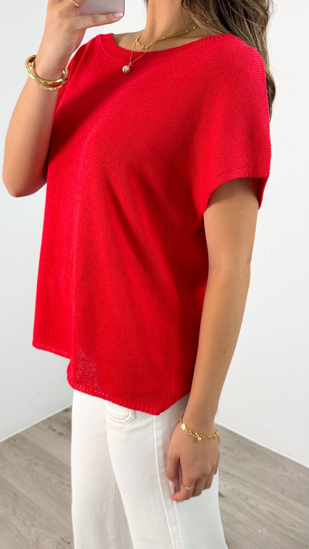 KATHERINE KNIT - RED