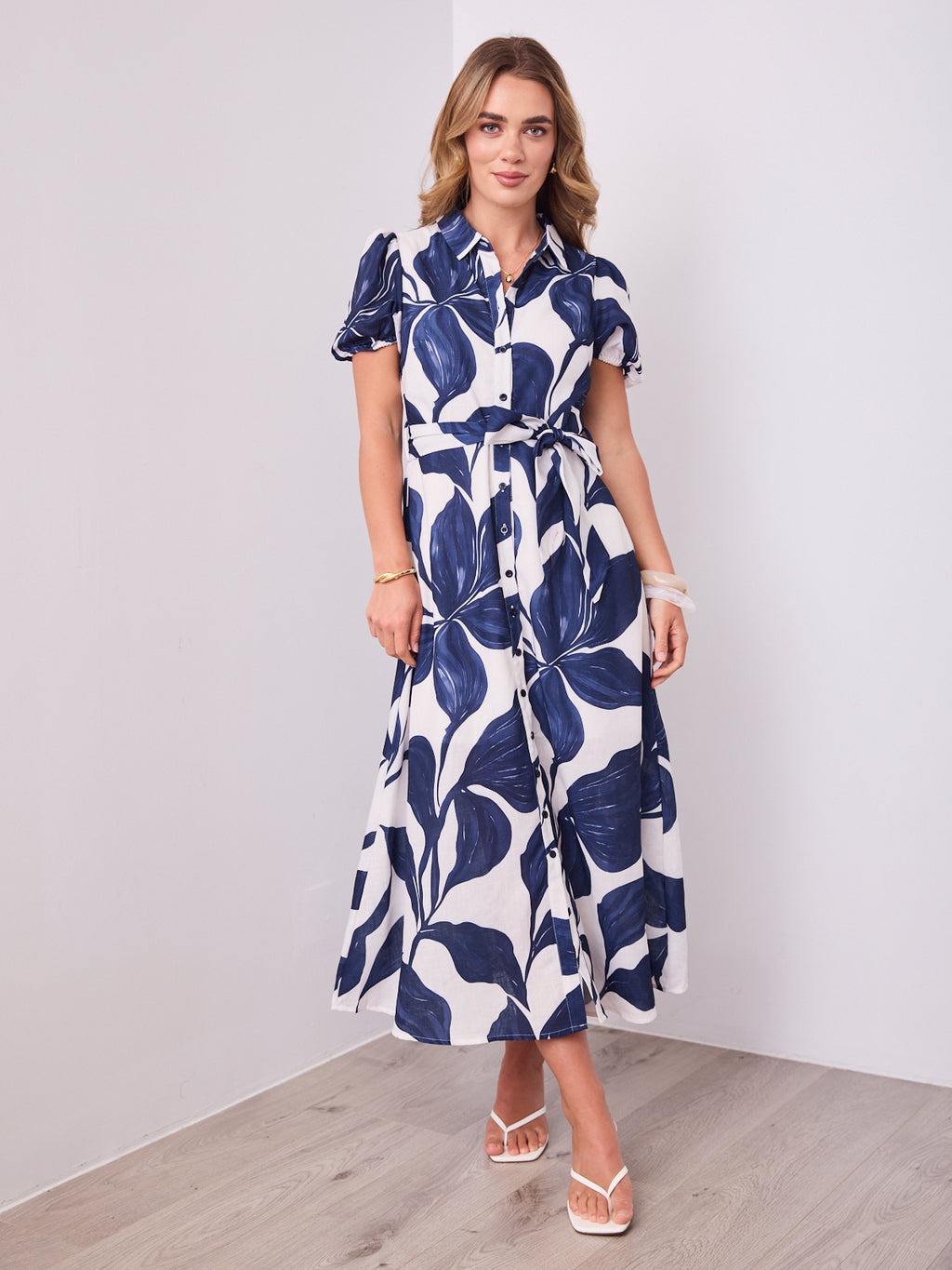 FAYE DRESS - NAVY