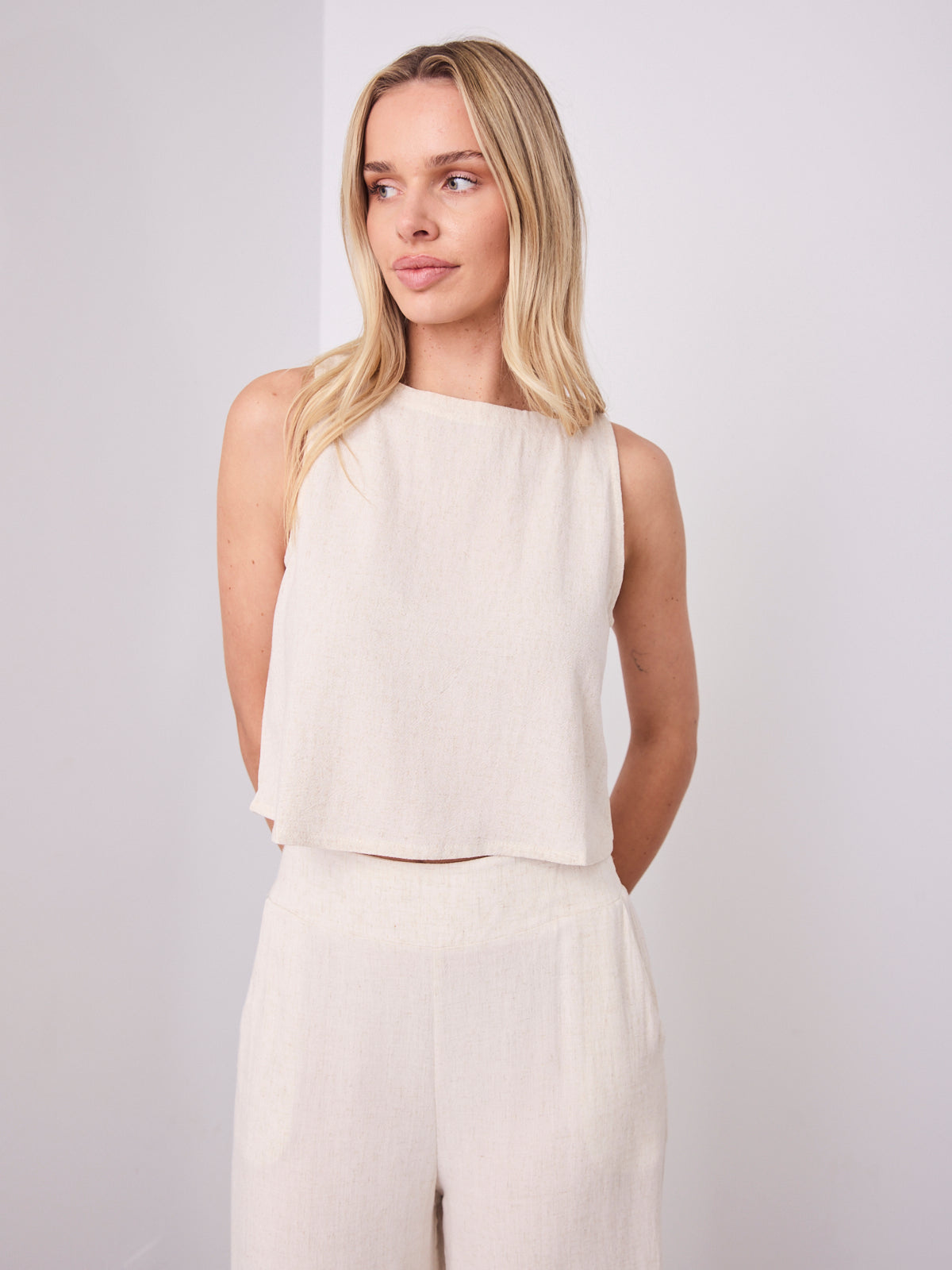 MEMPHIS TOP - BEIGE