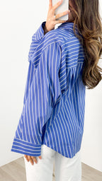 JOHNNY SHIRT - BLUE STRIPE