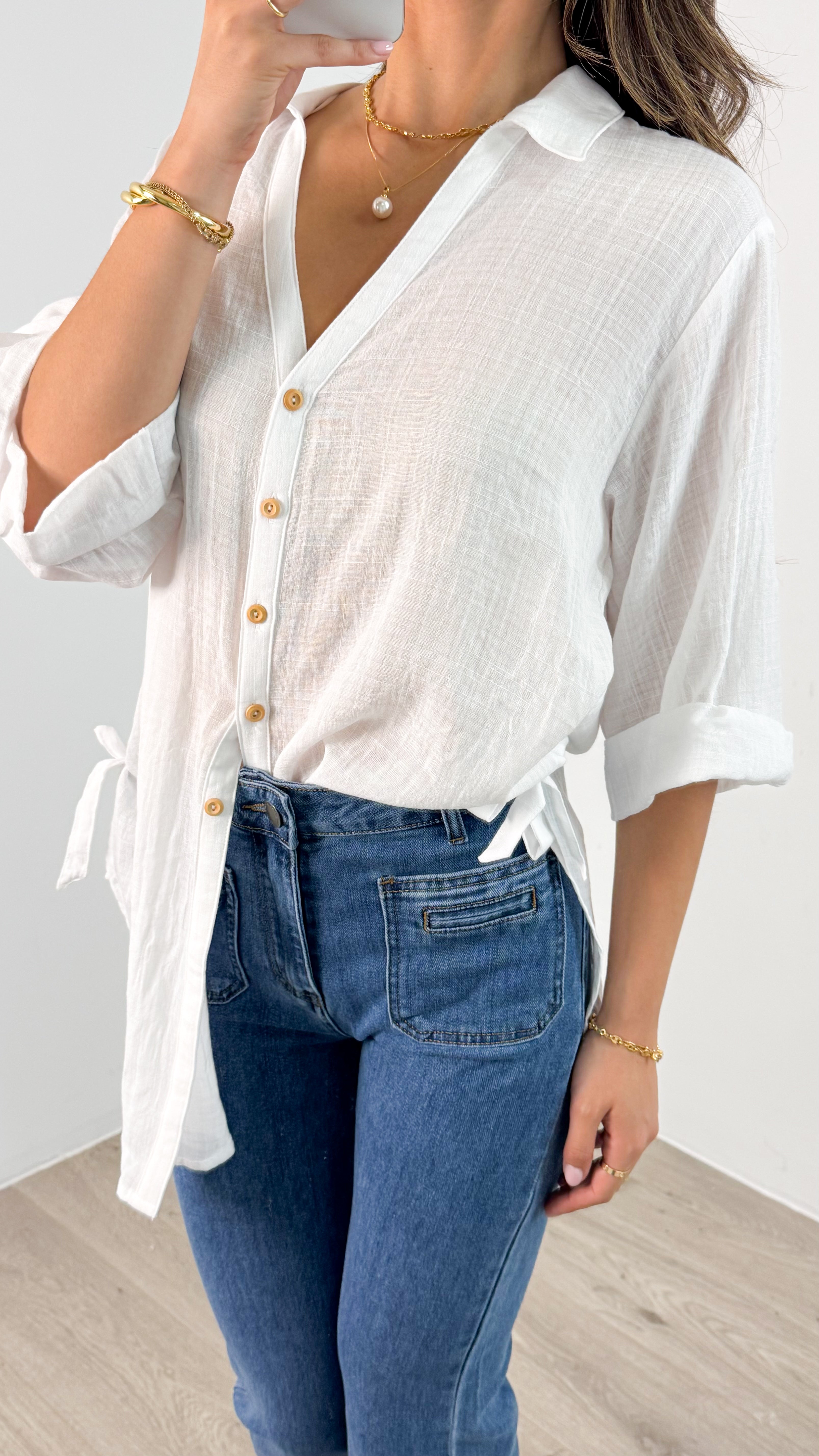 CASPER SHIRT - WHITE