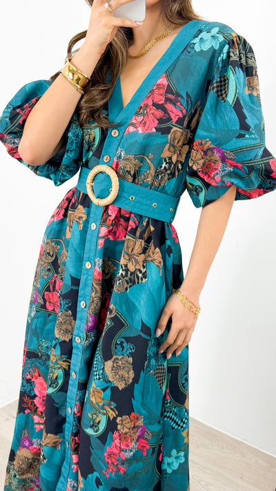 LUCINDA MAXI - BLUE