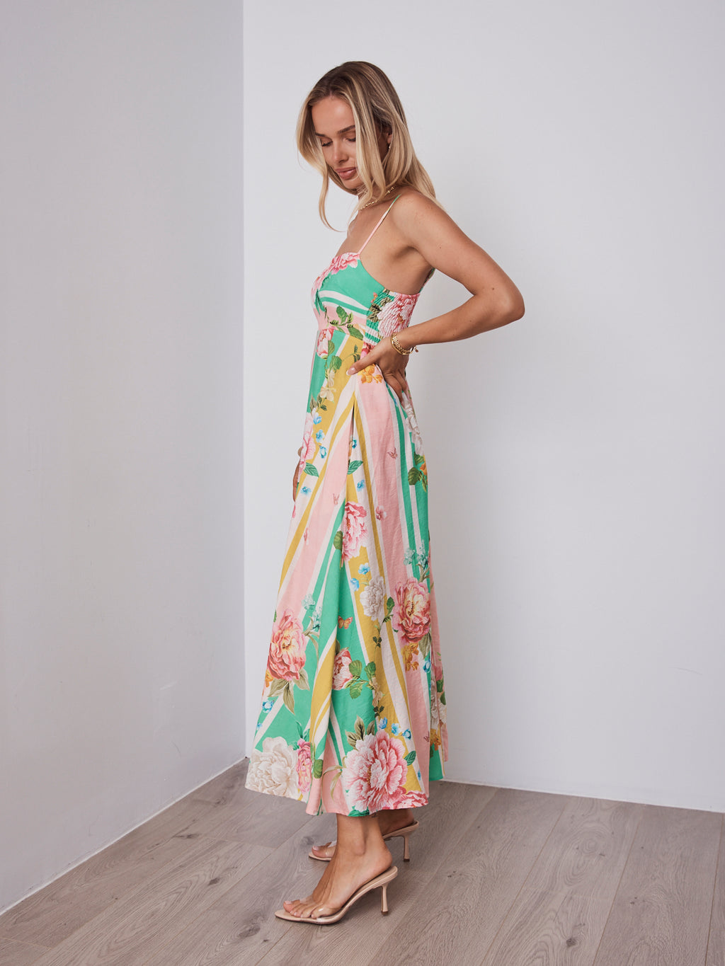 MIYAH MAXI DRESS - MULTI