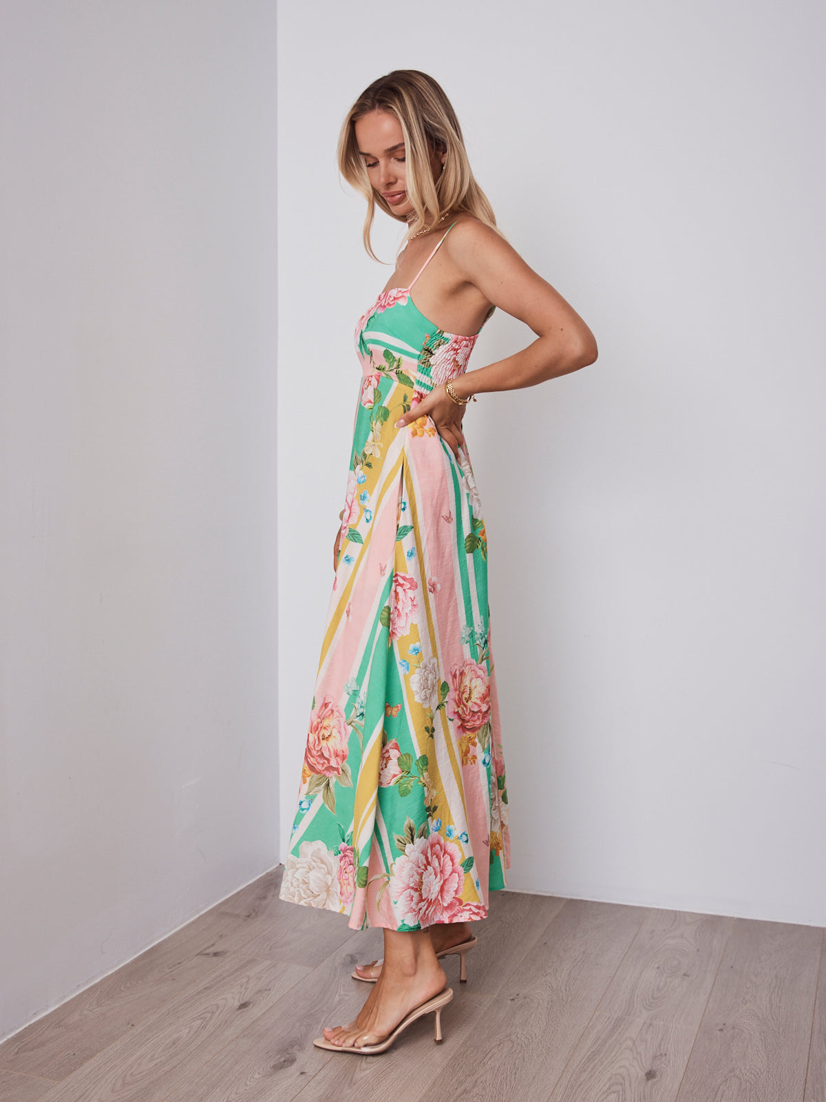 MIYAH MAXI DRESS - MULTI