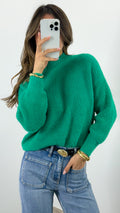 SERENA KNIT - JADE GREEN