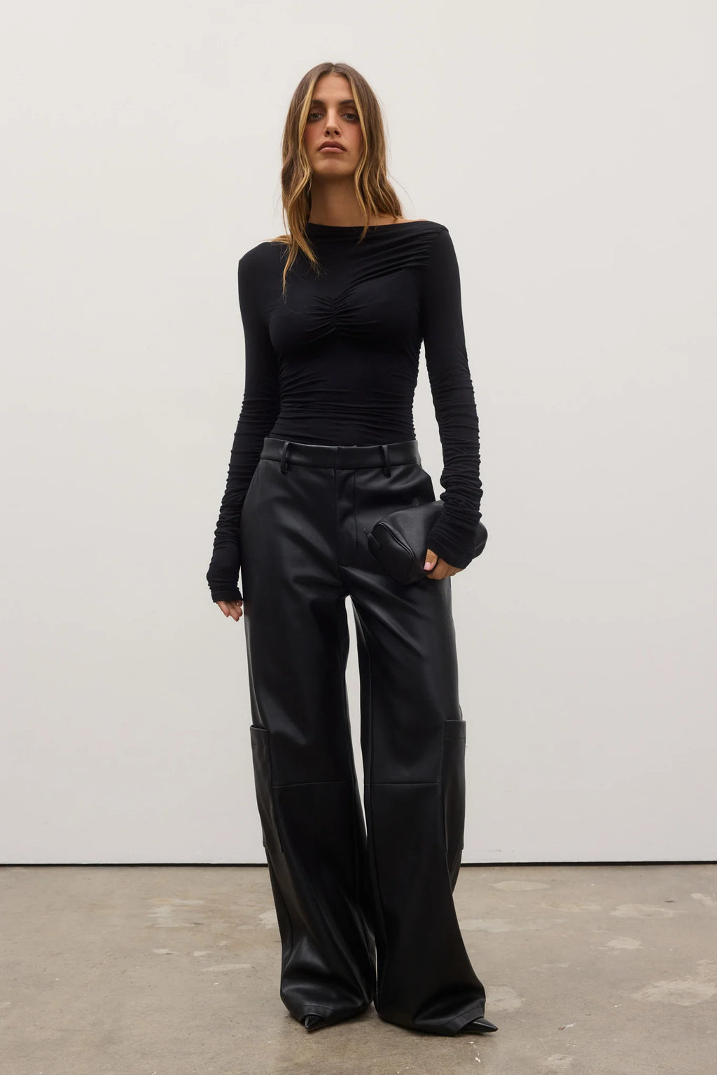 'BAYSE' AMELIE TOP - SHADOW