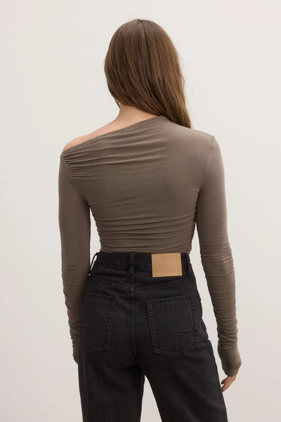 'BAYSE' AMELIE TOP - MINK