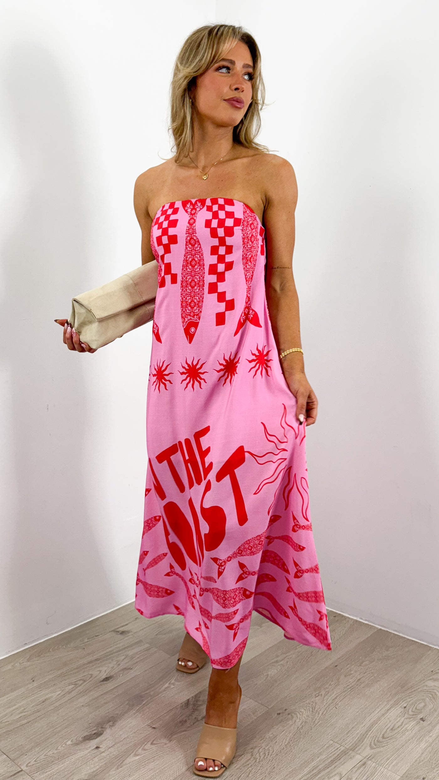 ON THE COAST MAXI - PINK