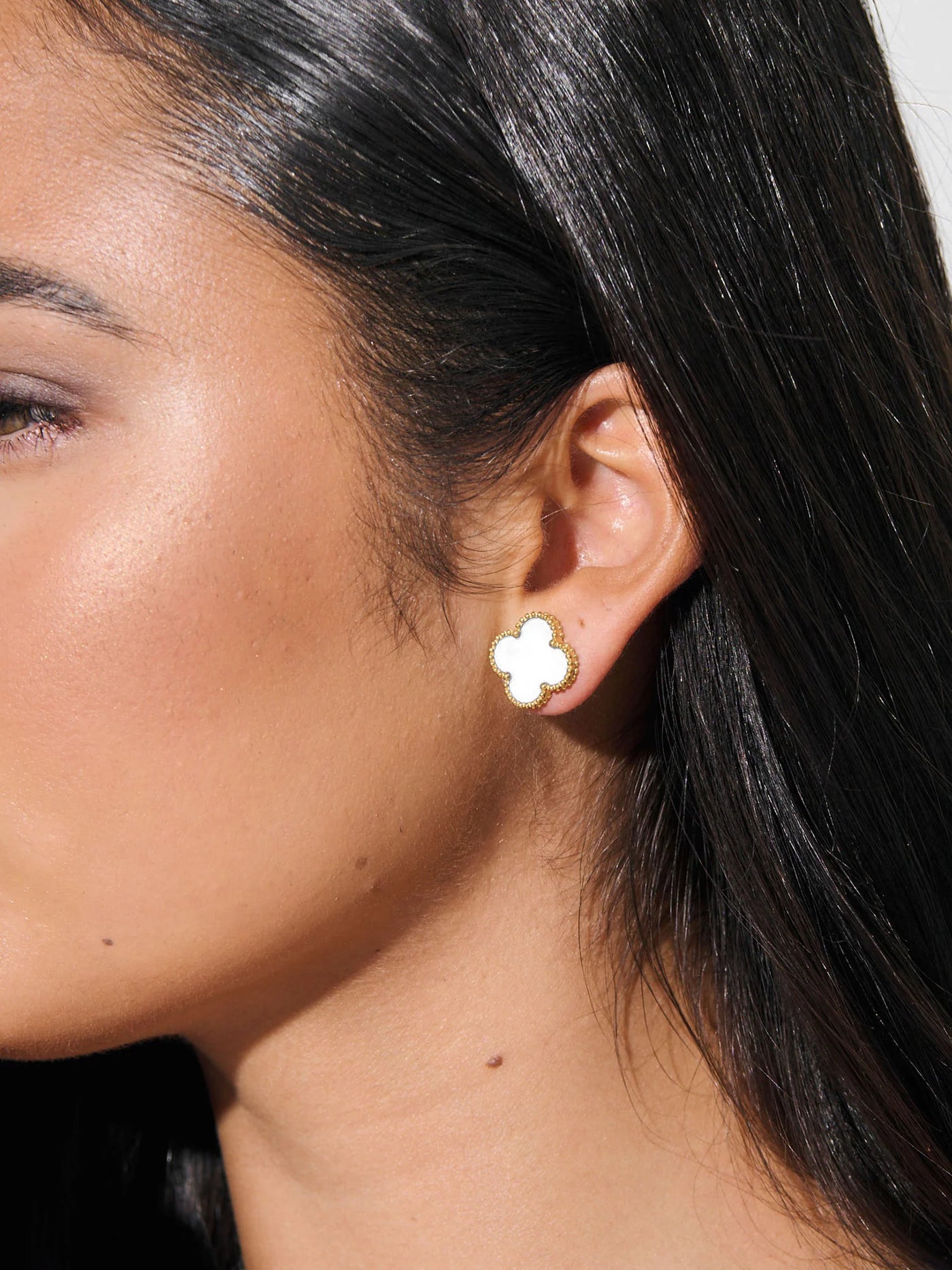 CHARLOTTE 18K GOLD PLATED EARRINGS - GOLD