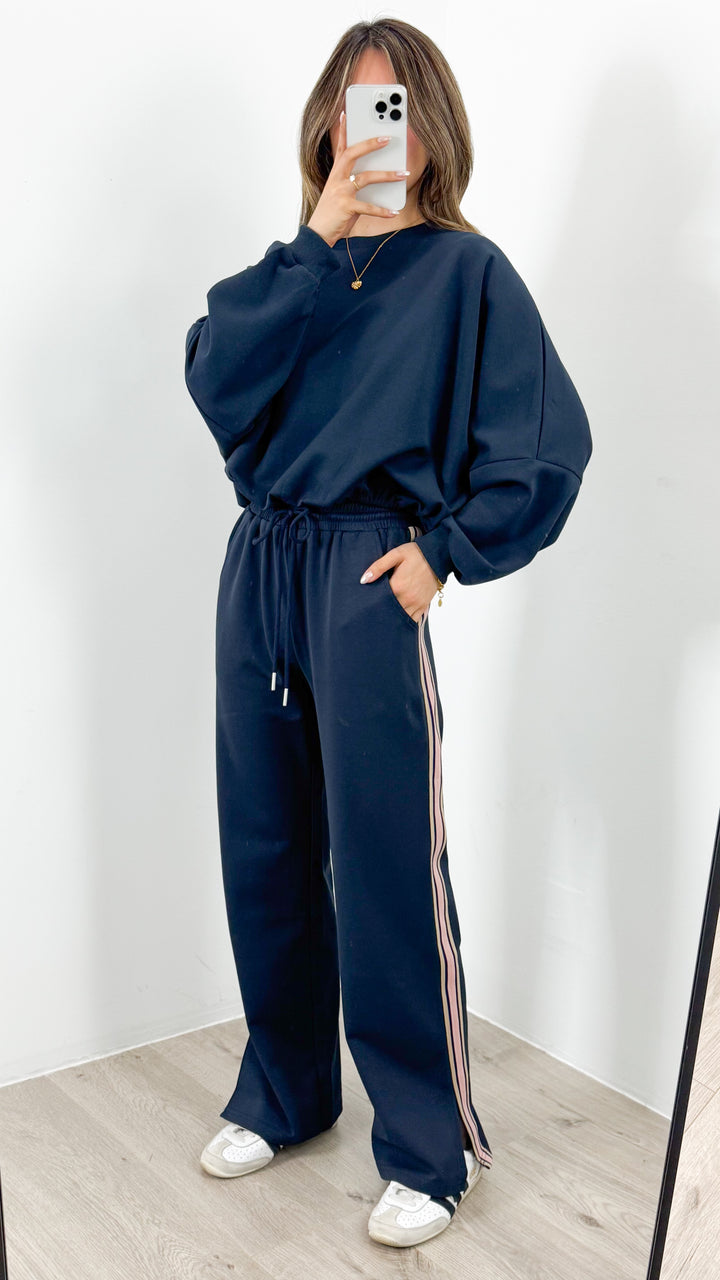 DANTE SWEAT TOP - NAVY